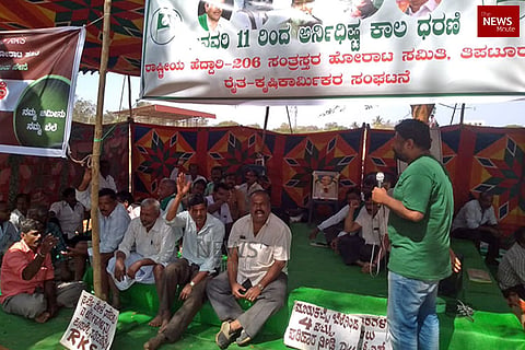 'Give us right compensation': K’taka farmers on strike against NH 206 widening