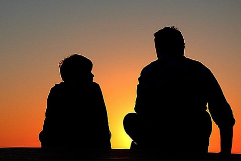 Father and son 