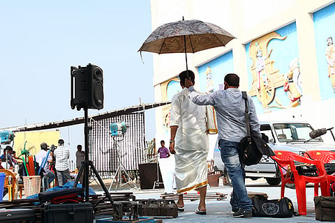 Image of a film set for representation 