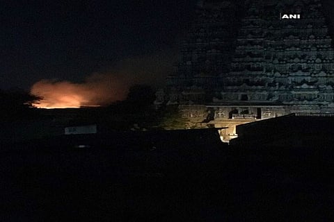 Fire at Madurai’s Meenakshi temple caused by ritual to ward off evil?