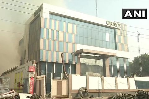 Firefighter killed as building collapses after fire at factory in Delhi's Peera Garhi