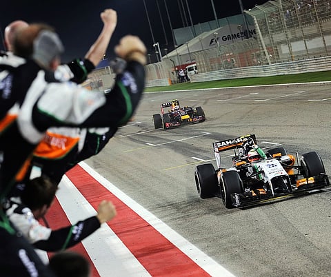While auditors express doubt over Force India's sustainability, company says 'auditor's comment' standard one