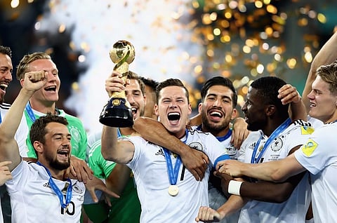 Germany overcome Chile to win Confederations Cup