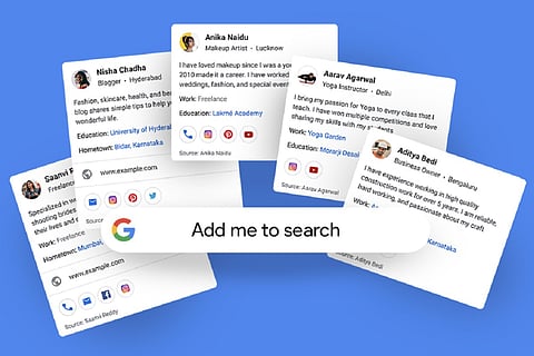 Google People Cards