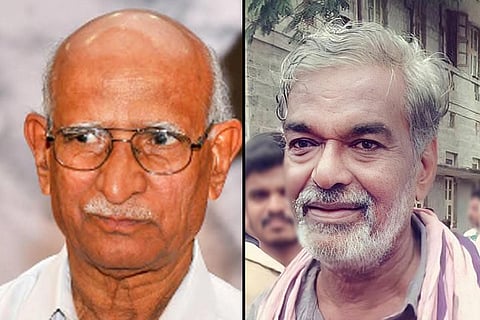 Dr G Ramakrishna (left) and Devanur Mahadeva (right)