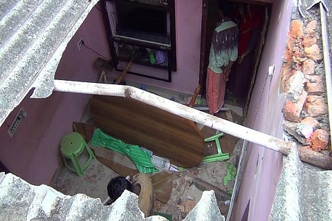 Baby elephant comes crashing through roof inside house in TN, no injuries reported