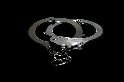 Representative image of handcuffs