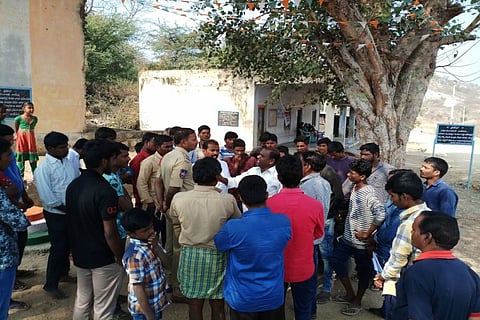  Dalits, Backward Caste members fight over installation of Ambedkar statue in Telangana