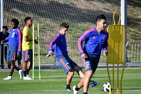 Preview: Colombia banking on Falcao, Rodriguez show against Japan