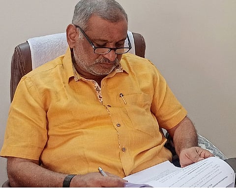 JC Madhuswamy reading