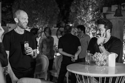 Jr NTR with Amazon Studios exec James Farrell