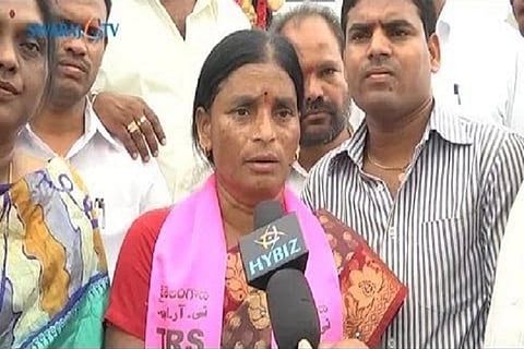 Telangana polls: TRS woman leader K Shankaramma threatens suicide if denied ticket