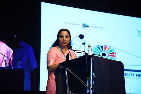 'Federal Front taking shape, KCR skipped Mamata event due to Assembly': TRS MP Kavitha 