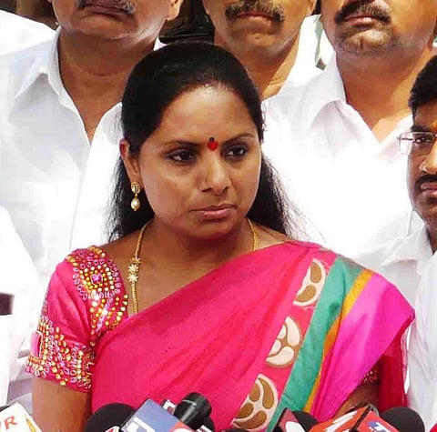 Naidu can leave Telangana if he is finds it a ‘foreign land’ says TRS MP Kavitha