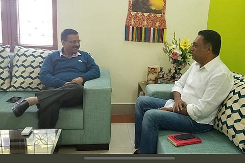 Actor Prakash Raj meets Kejriwal, days after announcing he will contest LS polls