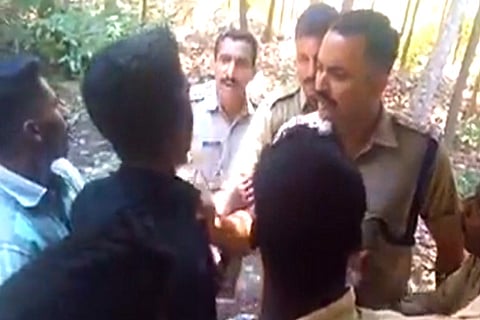 Kerala cop roughs up Dalit activist, police say issue resolved after video goes viral