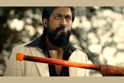 Screengrab from the KGF 2 trailer