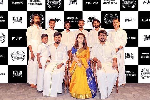 Nayanthara and Vignesh Shivan along with Koozhangal cast and crew