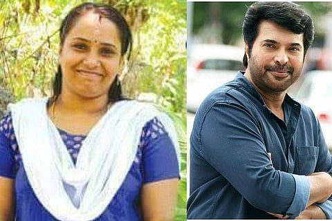 Mammootty gives Rs 1 lakh for treatment of Lekha, kidney-donor inspired by his film