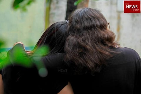 Lesbian couple