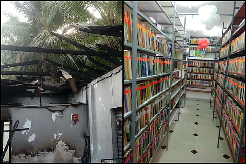  Book by book, brick by brick: Kerala library burnt allegedly by RSS workers, rebuilt