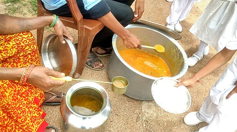 Telangana students forced to skip vegetables in mid-day meal scheme due to soaring prices
