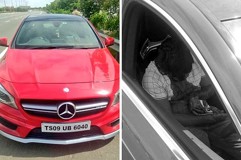 Man found with gunshot wounds in sedan on Hyderabad Outer Ring Road, critical