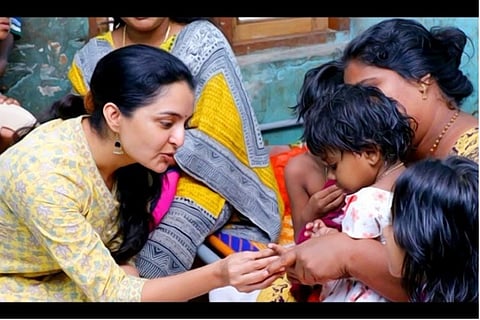 Ending speculations, actor Manju Warrier says she has no political ambitions