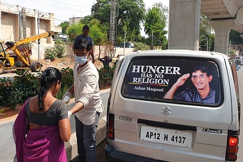 ‘Hunger has no religion’: Hyderabad man Azhar Maqsusi has fed homeless for 8 years now 