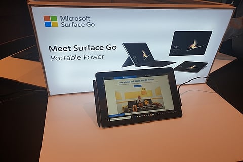 Surface Go to add substantially to our growth in India in 2019: Microsoft 