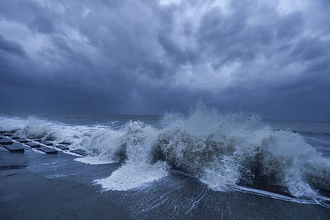 Representative image from Cyclone Yaas: IMD predicts cyclonic storm near Andaman & Nicobar islands by March 21