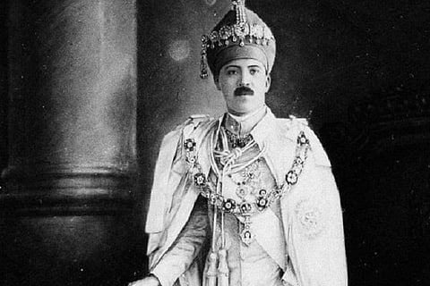 A file photo of Hyderabad Nizam Mir Osman Ali Khan