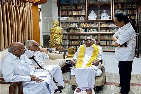 'Karunanidhi is perfectly fine', MK Stalin condemns rumours on Kalaignar's health