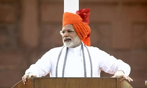 Manned space mission, OROP, triple talaq: 10 things PM Modi focussed on in I-day speech