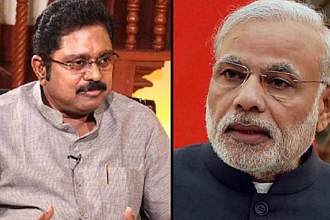 Pen is mightier than sword? TTV Dhinakaran uses poem to lash out against BJP for AIADMK split