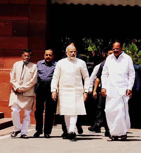 The Governor of Karnataka is... the six ministers who are under PM's watch