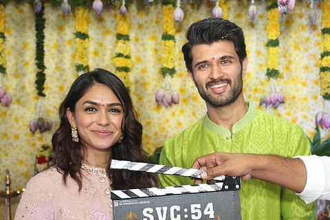 Mrunal Thakur and Vijay Deverakonda 
