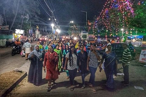 Kerala women take to the streets on night of Nirbhaya's 7th death anniversary