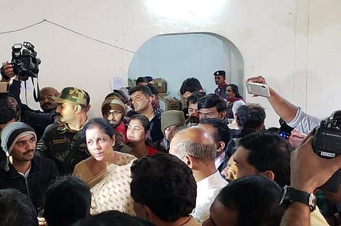 Def Min Sitharaman visits flood-hit Kodagu, promises Army help