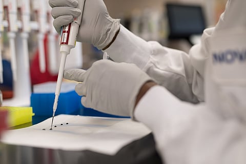 A representational image of vaccine under study for children