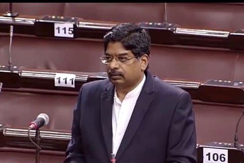 P Wilson speaking in Parliament