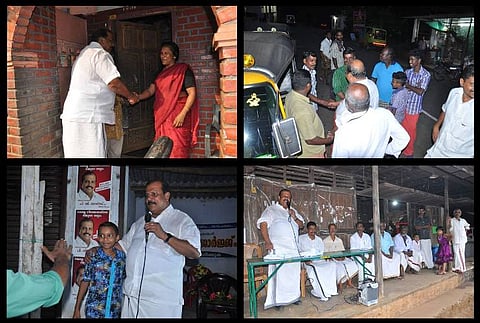 Political outlaw PC George ensures high voltage four-cornered electoral contest at Poonjar in Kottayam