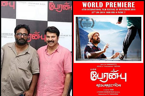 ‘Peranbu’ wouldn’t have materialised without Mammootty, says Ram