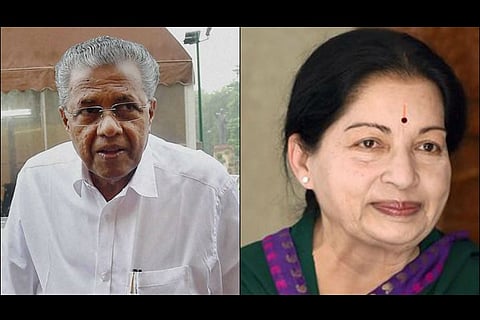 Pinarayi Vijayan wishes Jayalalithaa speedy recovery