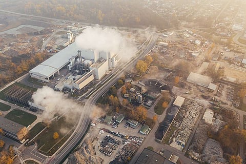 Pollution caused by factories