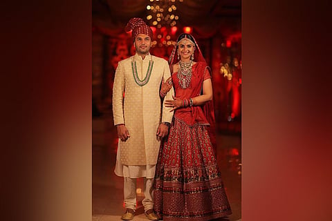Prachi Tehla wedding picture