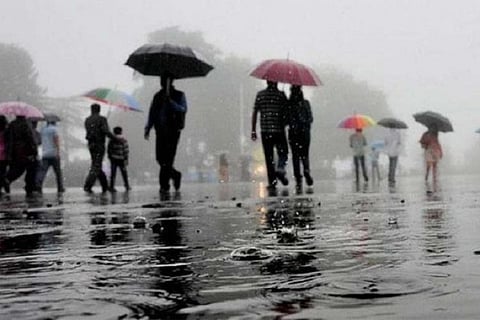 A representative image of rains.