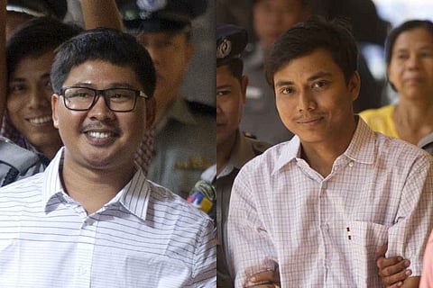 After over 500 days, 2 Reuters journalists jailed in Myanmar released 