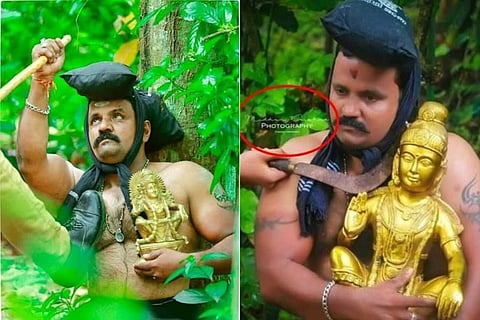 RSS man arrested for staging fake photo of 'police action' at Sabarimala