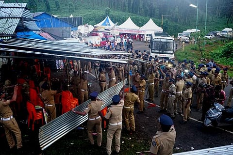 Security beefed up at Sabarimala ahead of SC verdict on review petitions